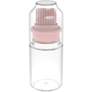 Portable Oil Bottle with Brush Silicone Barbecue Liquid Gadgets High-temperature Kitchen Baking Pastry Barbecue BBQ Tool