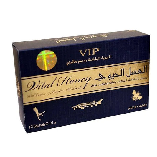 VIP Vital Honey 15Gm 12 Sachets