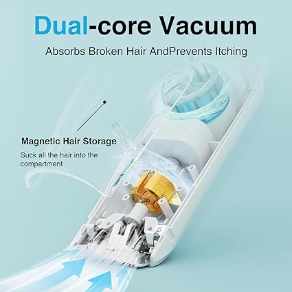 Baby Hair Clippers with Vacuum