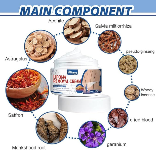 MFGMF LipoPRO Instant Lipoma Removal Cream, Lipoma Removal Cream, South Moon LumpFree Lipoma Removal Cream, 50g (1PCS)